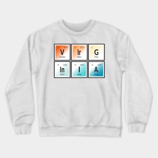 Virginia State | Periodic Table Crewneck Sweatshirt